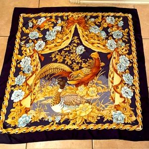 Salvatore Ferragamo “Nature” silk scarf